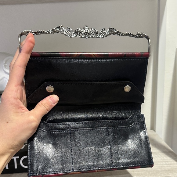 Patricia Nash Leather Floral Wallet - Picture 7 of 14